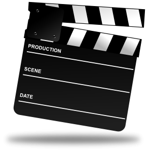 movie clapperboard