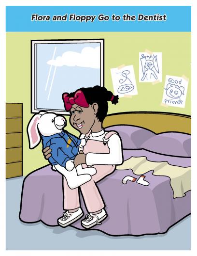 flora and floppy dentist image