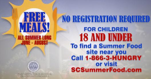 SC Department of Education Kicks Off Second Annual Summer Food Service Program Tour