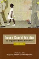 Cover of Brown v. Board of Education