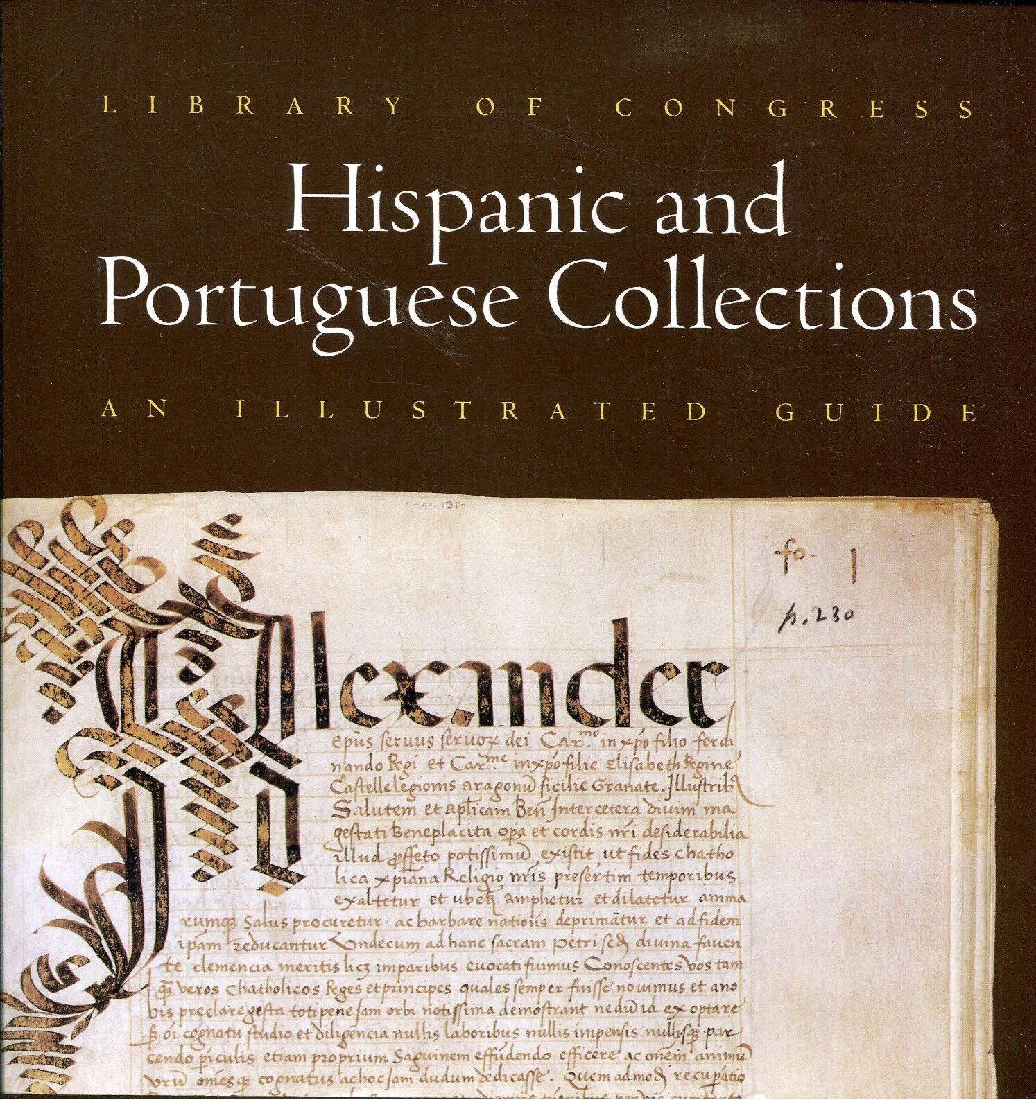 Cover of Library of Congress Hispanic and Portuguese Collections