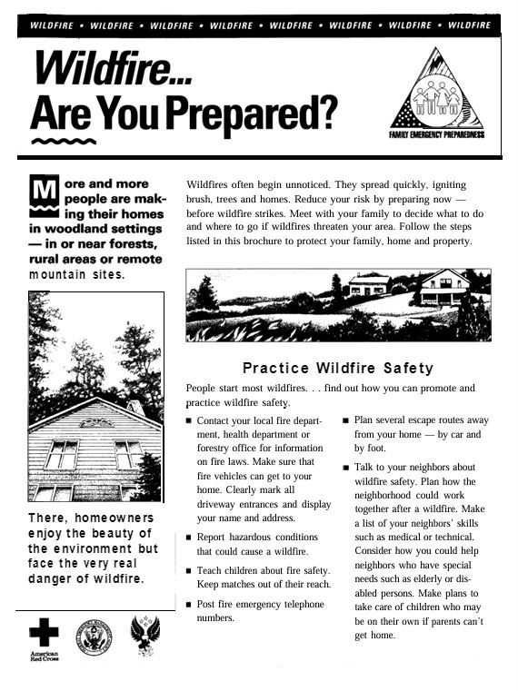 Cover of Wildfire: Are You Prepared?