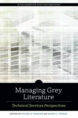 Cover of Managing Grey Literature