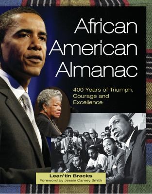 Cover of African American Almanac: 400 Years of Triumph, Courage and Excellence