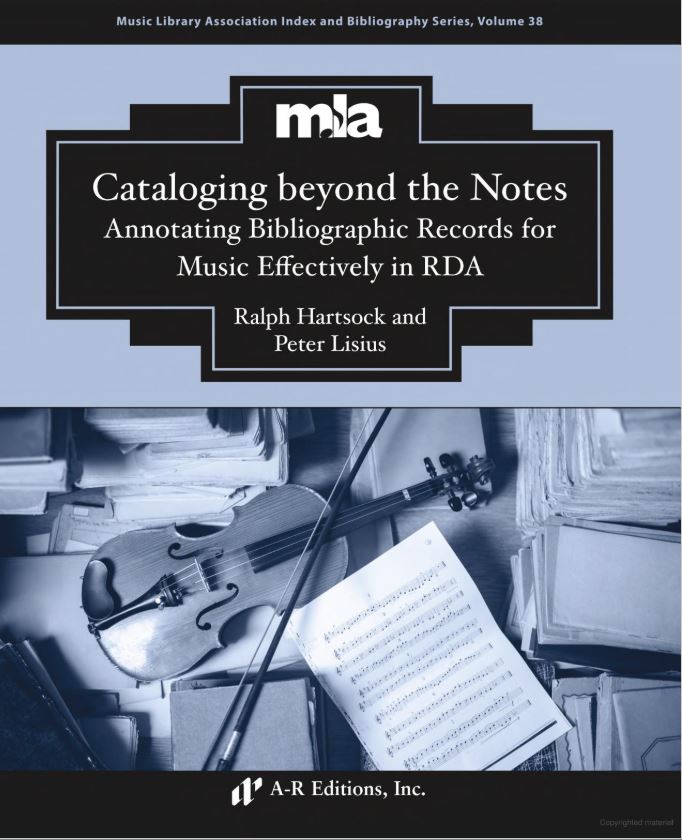 Cover of Cataloging Beyond the Notes