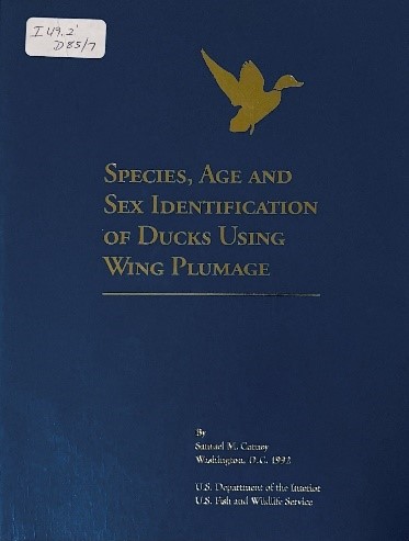 Cover of Species, Age and Sex Identification of Ducks Using Wing Plumage