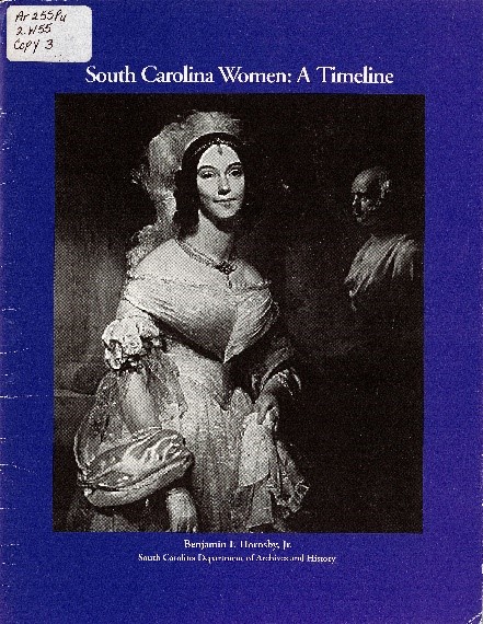 Cover of South Carolina Women: A Timeline