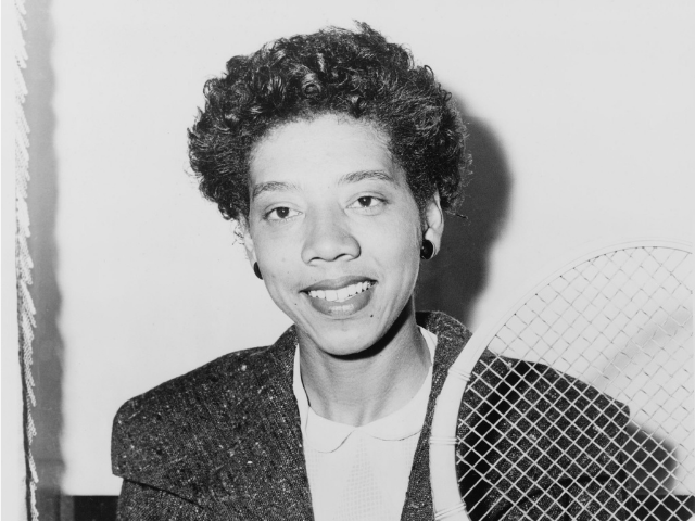 Portrait of Althea Gibson