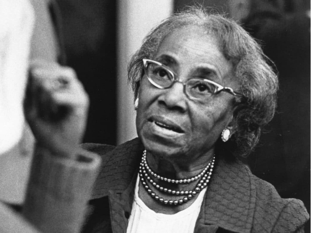 Portrai tof Septima Poinsette Clark