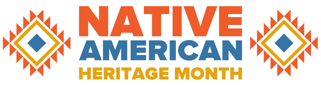 Native American History Month logo