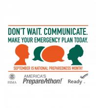 national preparedness month logo