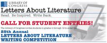 letters about literature call for entries image