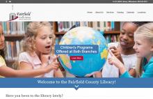 fairfield county library new website