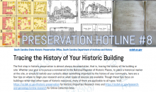 cover image of Preservation Hotline