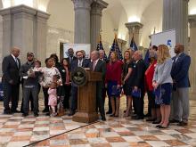 SCSL Director Leesa Aiken joined Governor Henry McMaster and other leaders from the Early Childhood Advisory Council.