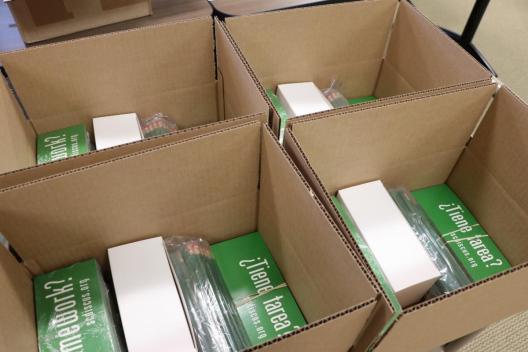 boxes of discus promotional items